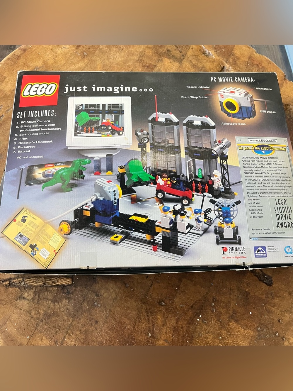 RARE LEGO Studios: Steven Spielberg Moviemaker Set (1349) 2020 Collaboration